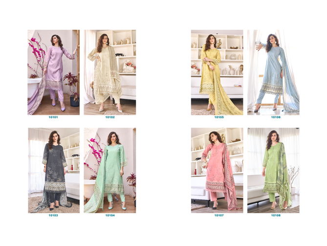 The Secret Garden By Sadhana Muslin Silk Digital Printed Salwar Kameez Wholesale Price In Surat